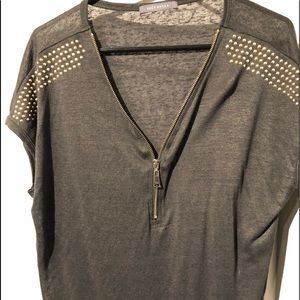 Short dolman sleeve shirt